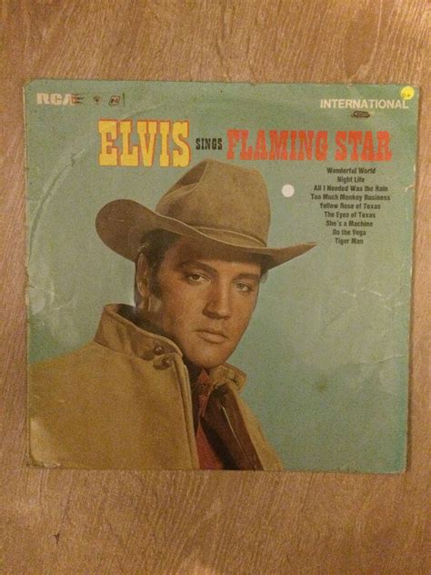 Other Tapes Lps And Other Formats Elvis Sings Flaming Star Vinyl Lp