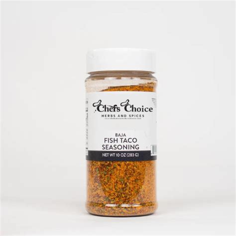 Baja Fish Taco Seasoning Chefs Choice Herbs And Spices