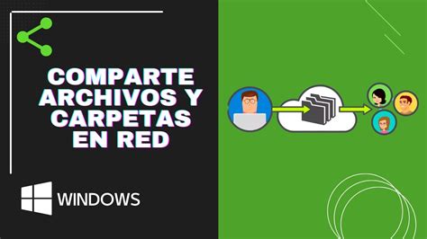 Como Compartir Archivos Y Carpetas En Red Windows 1011 Youtube