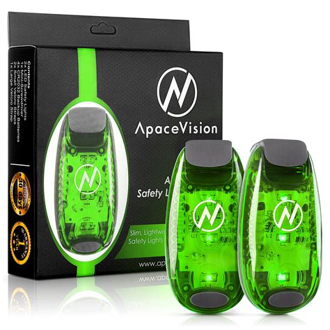 Buy Apace Vision Led Safety Light 2 Pack With Bonus Items Clip On