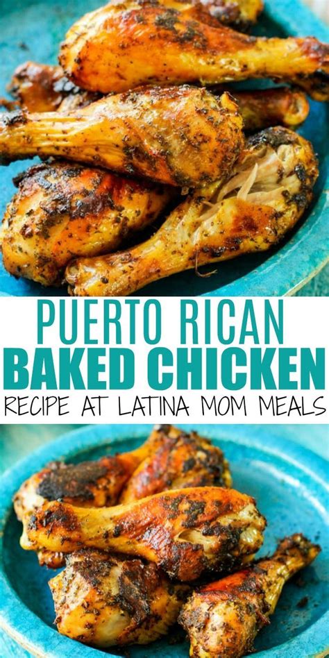 Turn heat to low, cover with foil, then simmer for 20 minutes. Puerto Rican Chicken | Recipe (With images) | Baked ...