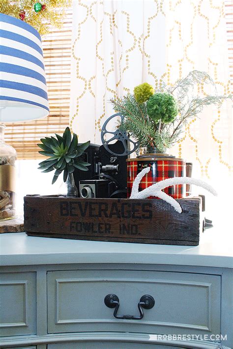 Eclectic And Vintage Mini Holiday Home Tour Robb Restyle