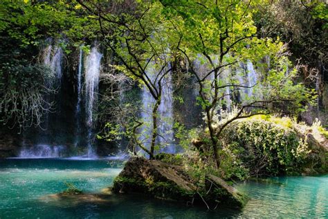 Kursunlu Waterfalls And Perge