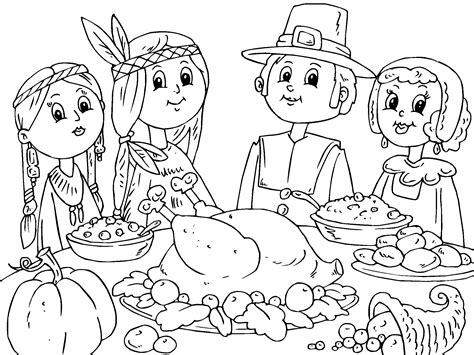 Entrelosmedanos Thanksgiving Day Coloring Pages