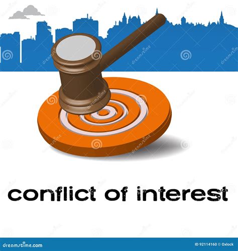 Conflict Of Interest Stock Vector Illustration Of Dilemma 92114160