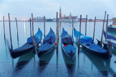Early Morning View Of Venice With San Giorgio Maggiore Church In The
