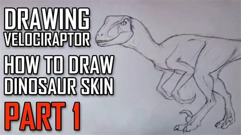 How to draw t rex omega 09 jurassic world the game? Drawing A Velociraptor from Jurassic Park - Drawing ...