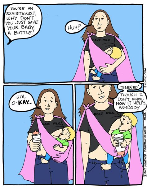 18 comics that capture the reality of breastfeeding breastfeeding humor breastfeeding