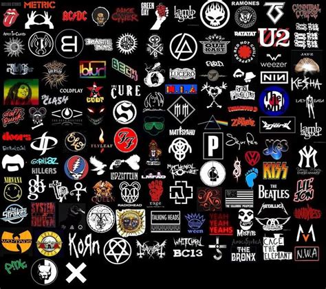 an image of many different logos on a black background with the words esta grupo favoro en