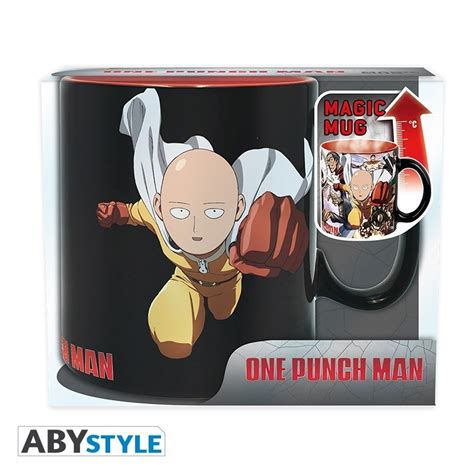 Manga Mafiade One Punch Man Saitama And Genos Magic Mug 460ml Tasse