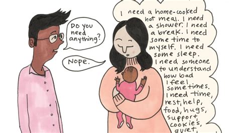 These Comics Capture The Silent Struggle Of Postpartum Depression And