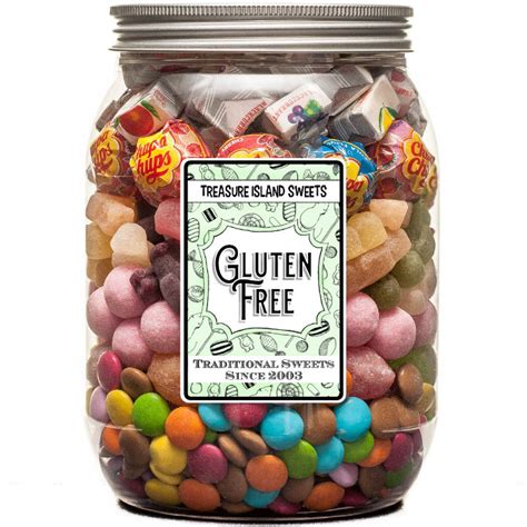 Gluten Free Sweet Selection Jar Treasure Island Sweets Ltd