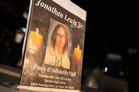 Photograph Johnathan Lewis Jr Prayer Vigil Las Vegas Sun News