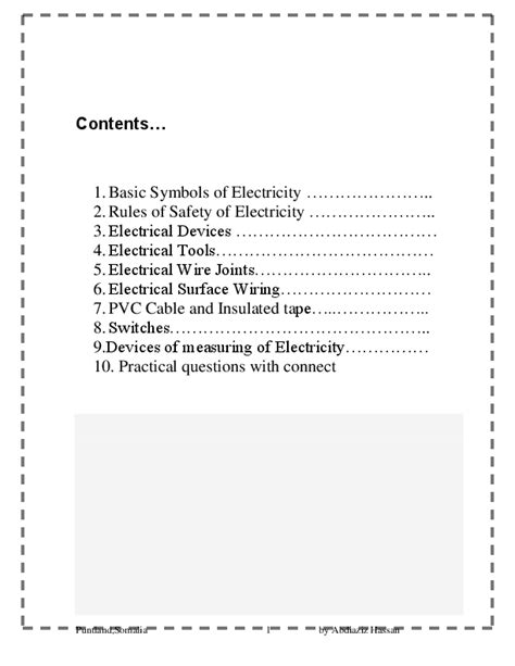 Electrical house wiring materials names house electrical wiring pdf electrical wiring in house and related important points.basic house wiring rules ring circuit diagram light wiring uk house wiring types. (PDF) Basic Electrical House Wiring | abdulaziz hassan ...