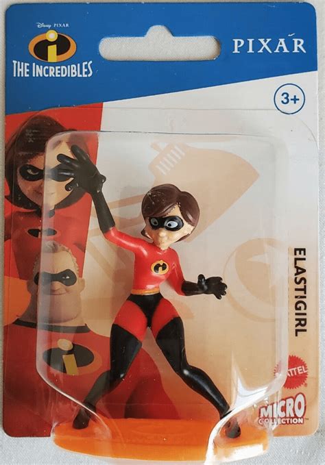 Disney Pixar The Incredibles Mattel Micro Collection Mini Figures Elastigirl