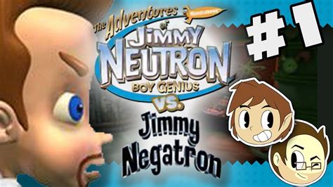 Jimmy Neutron Vs Jimmy Negatron Jak And Lev Part 1 Youtube