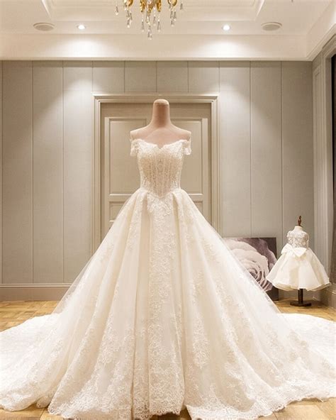 Buy Najowpjg Custom Made Gorgeous Appliques Pearls Bride Ball Gown Wedding