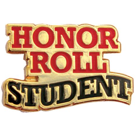 Honor Roll Student Pin Jones School Supply