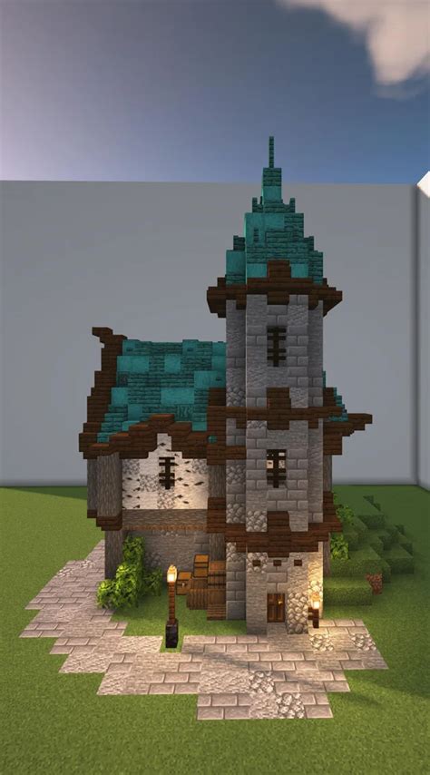 Casa Medieval Minecraft Minecraft Mansion Minecraft Farm Minecraft