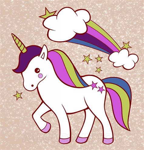 Comment Dessiner Une Licorne Facile Allodessin