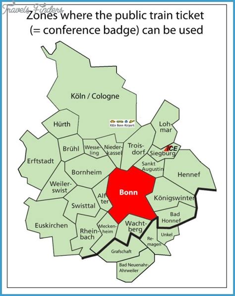 Bonn Map Travelsfinderscom