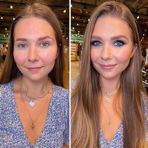 Model Makeup Before And After Saubhaya Makeup