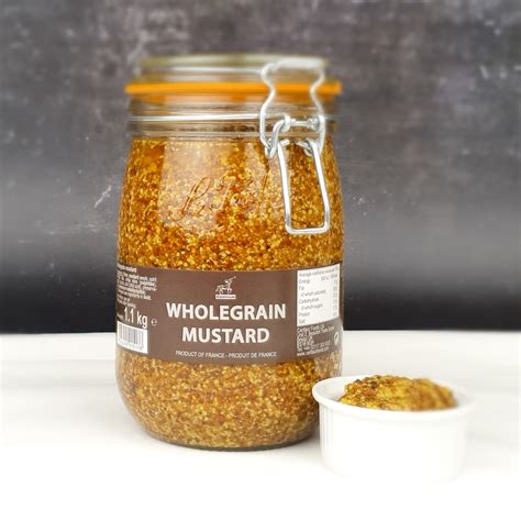 Wholegrain Mustard 11 Kg Dartmouth Fine Foods Devonishly Good