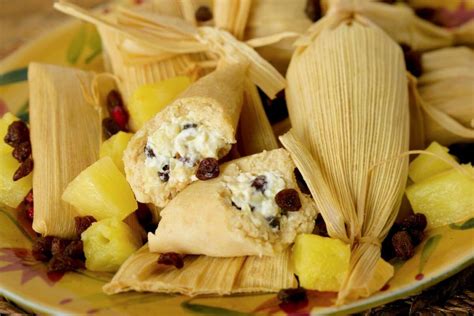 Sweet Corn Tamales Cacique Inc Corn Tamales Food Recipes