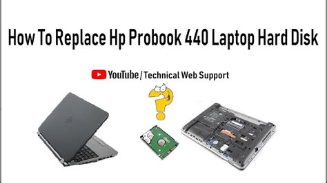 How To Replace Hp Probook 440 Laptop Hard Drive Hp Probook Laptop Hard Drive Replacement Youtube