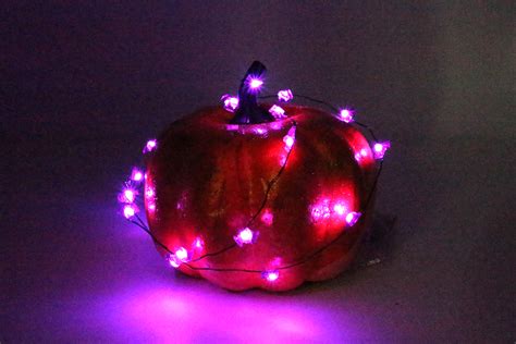 Tous Les Articles De Déco Son Et Lumière Halloween - Guirlande lumineuse chauve-souris - 20 LEDS - Halloween - 10 Doigts