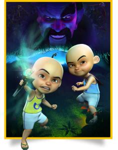 Upin dan ipin adalah dua bocah kembar yang diasuh oleh kak ros dan mak uda. Upin & Ipin The Movie - Les' Copaque Production Sdn Bhd