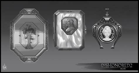 Artstation Dishonored 2 Props Mathieu Reydellet Dishonored 2