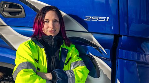 Why Trucker Emma Enjoys Driving Long Distance With Her Actros Roadstars