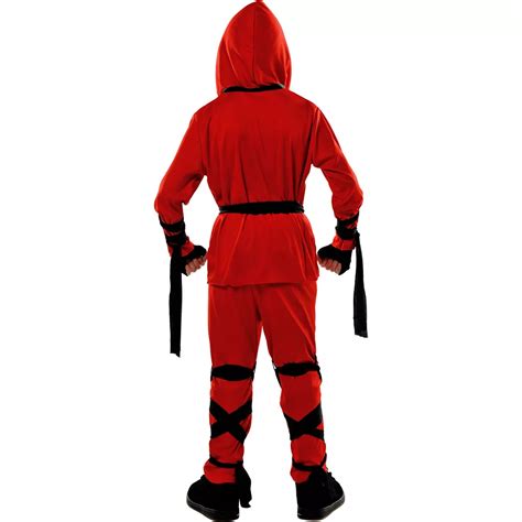 Boys Red Ninja Costume Party City
