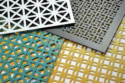Metal Decorative Perforated Sheet Patterned Sheets Mesh