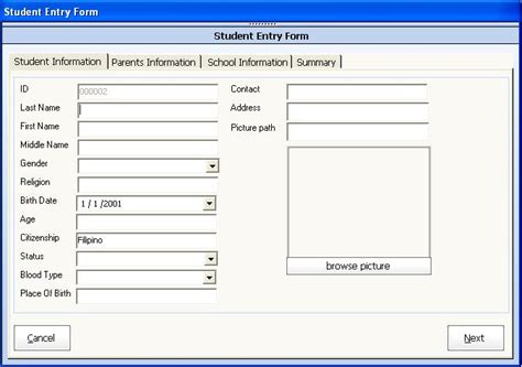 Student portal ienabler oracle application server. Student Information System in Visual Basic 6 | INetTutor.com