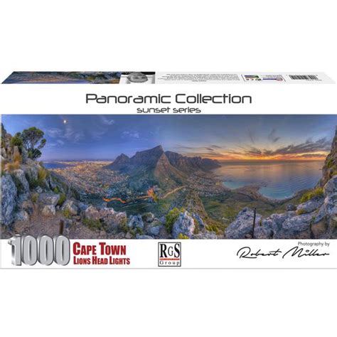 Rgs Group Cape Town Lions Head Lights Panoramic Collection Jigsaw