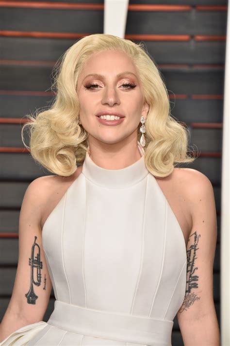 Lady Gaga At Vanity Fair Oscar Party In Beverly Hills Hawtcelebs