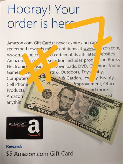 Microsoft Reward Points 5 Amazon T Card 7 — Dave Gates