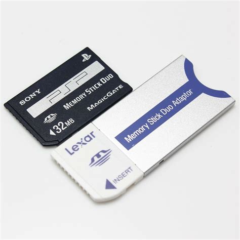 The memory card capacity indicated on the packaging will differ from actual usable capacity. Sony 32MB Memory Stick Duo MS Card for Sony PSP Camera With Adapter and case 711719852001 | eBay