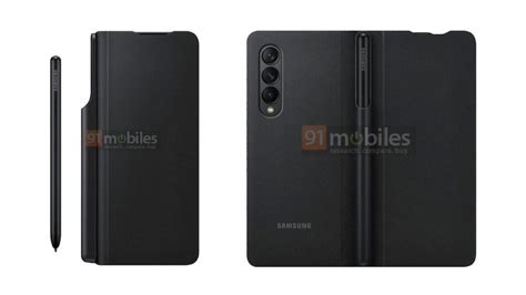 Take A Look At The Samsung Galaxy Z Fold 3s S Pen Case Phonearena