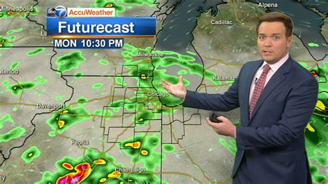 Chicago Weather Heavy Rain Moves Through Area Some Storms Possible