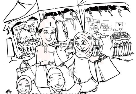 Ilustraciones imagenes y vectores de stock sobre young. Wow 30 Gambar Kartun Sambutan Hari Raya Aidilfitri- Mari ...