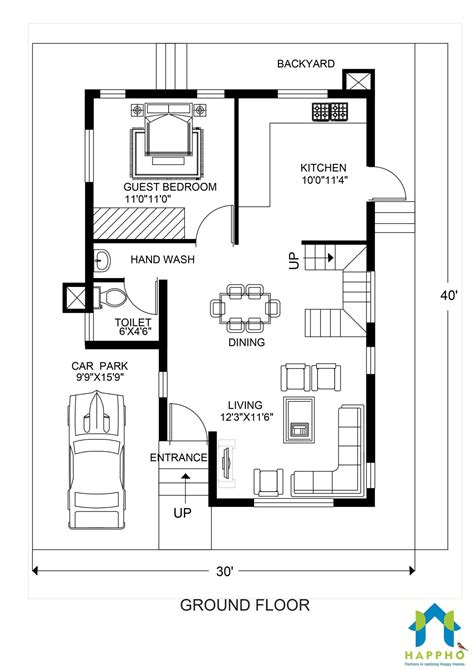 Floor Plan With Measurements In Feet Review Home Decor