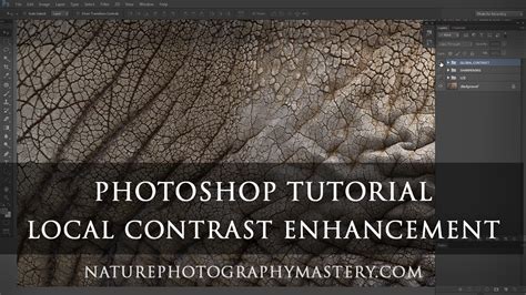 Local Contrast Enhancement Photoshop Tutorial Nature Photography