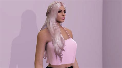 Braid With Long Hairstyle For Mp Female Gta Mods Com