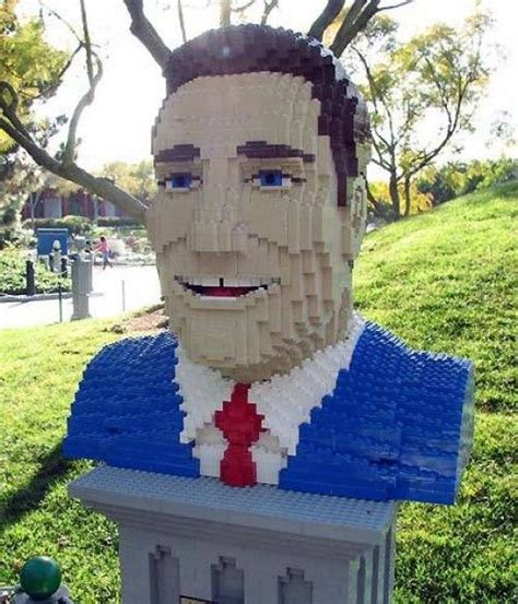 Life Size Lego Statues Lego Lego Sculptures Lego Head