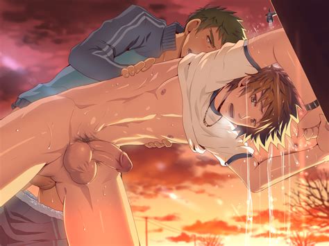 Pin Su Anime Yaoi Just Some Hot Anime Men Hot Sex Picture