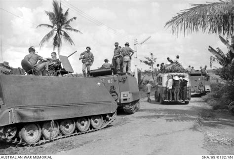 Vietnam 1965 11 Australian Army M113 Armoured Personnel Carriers Apc