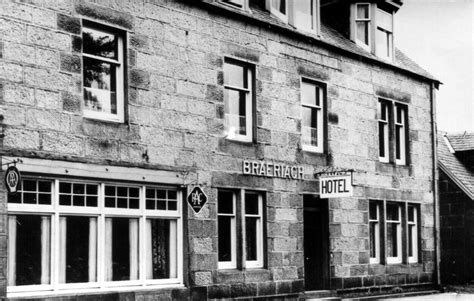Tour Scotland Old Photograph Braeriach Hotel Newtonmore Scotland